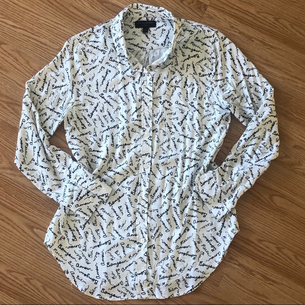 ⬇️ Banana Republic shirt for women - New!
